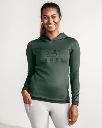 Fager hoodie polly groen