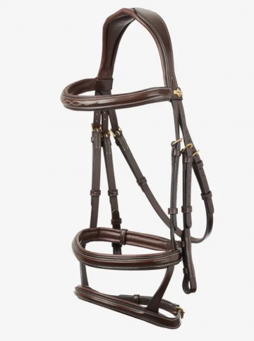 Le Mieux Kudos Double Noseband Bridle