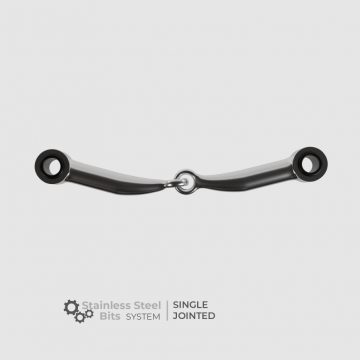 Winderen enkelgebroken rvs bit1