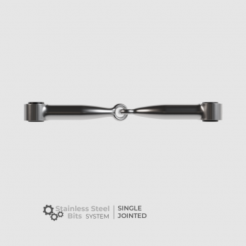 Winderen enkelgebroken rvs bit2